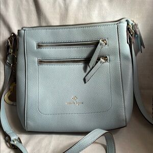 Nanette Lepore Light Blue Crossbody Shoulder Bag